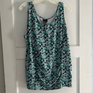 Maternity exercise tank top
